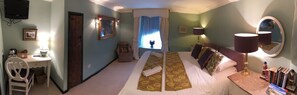 Double or Twin Room | Desk, blackout drapes, iron/ironing board, free WiFi