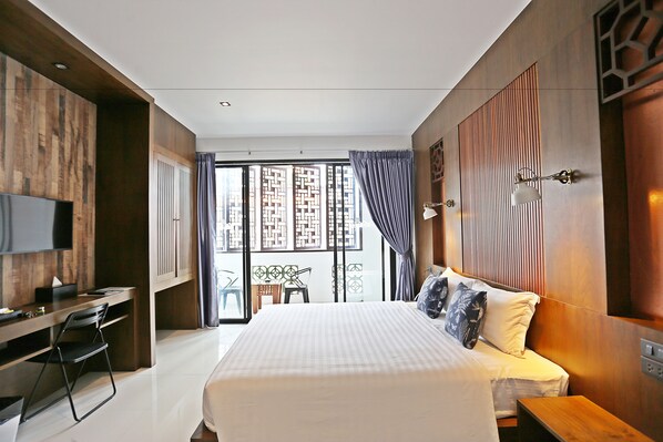 Caja de seguridad en la habitación, wifi gratis y ropa de cama