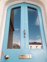 Entrada de la propiedad