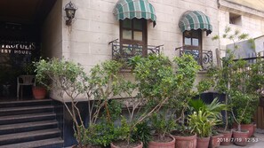 Detalhe da fachada