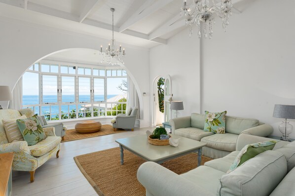 Superior Villa, Multiple Beds, Non Smoking | Living area | Flat-screen TV, fireplace - Clifton Steps 6 (Cape Town)