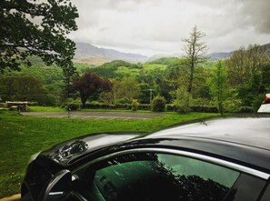 Vista a la montaña