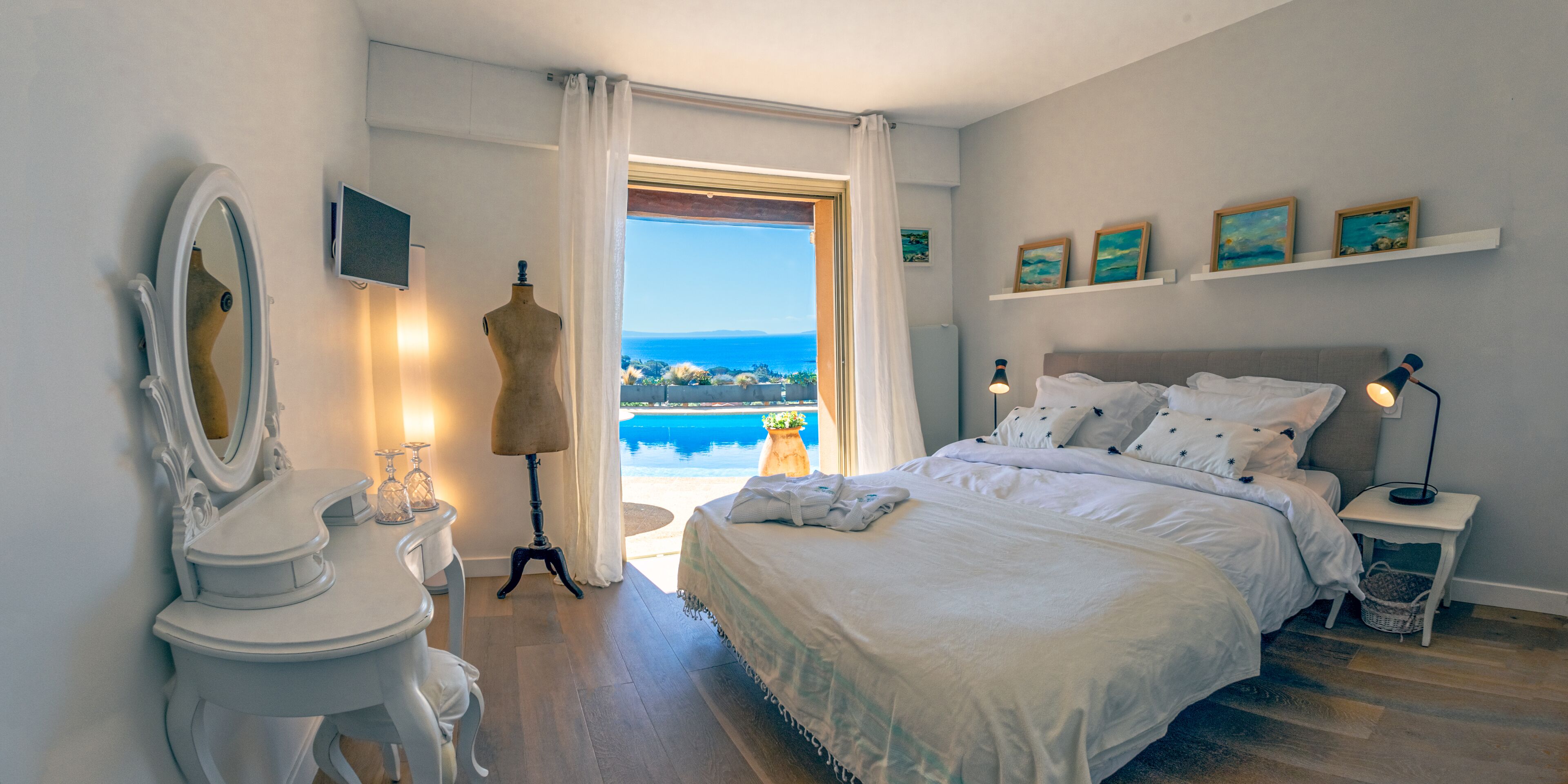 Suite, 2 chambres (One or two bedrooms) | Draps en coton égyptien, literie de qualité supérieure, minibar