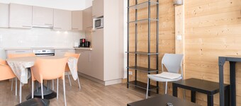 Renovated 3-room duplex at the foot of the slopes with WiFi in Tignes