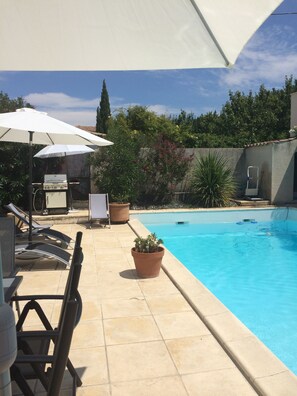 Seasonal outdoor pool