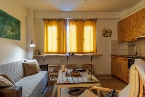 Una televisión de pantalla plana