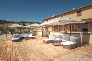 Terrace/patio - Terre di GIORGIO - Agriturismo Villa la Palazzetta (Castiglione d'Orcia)