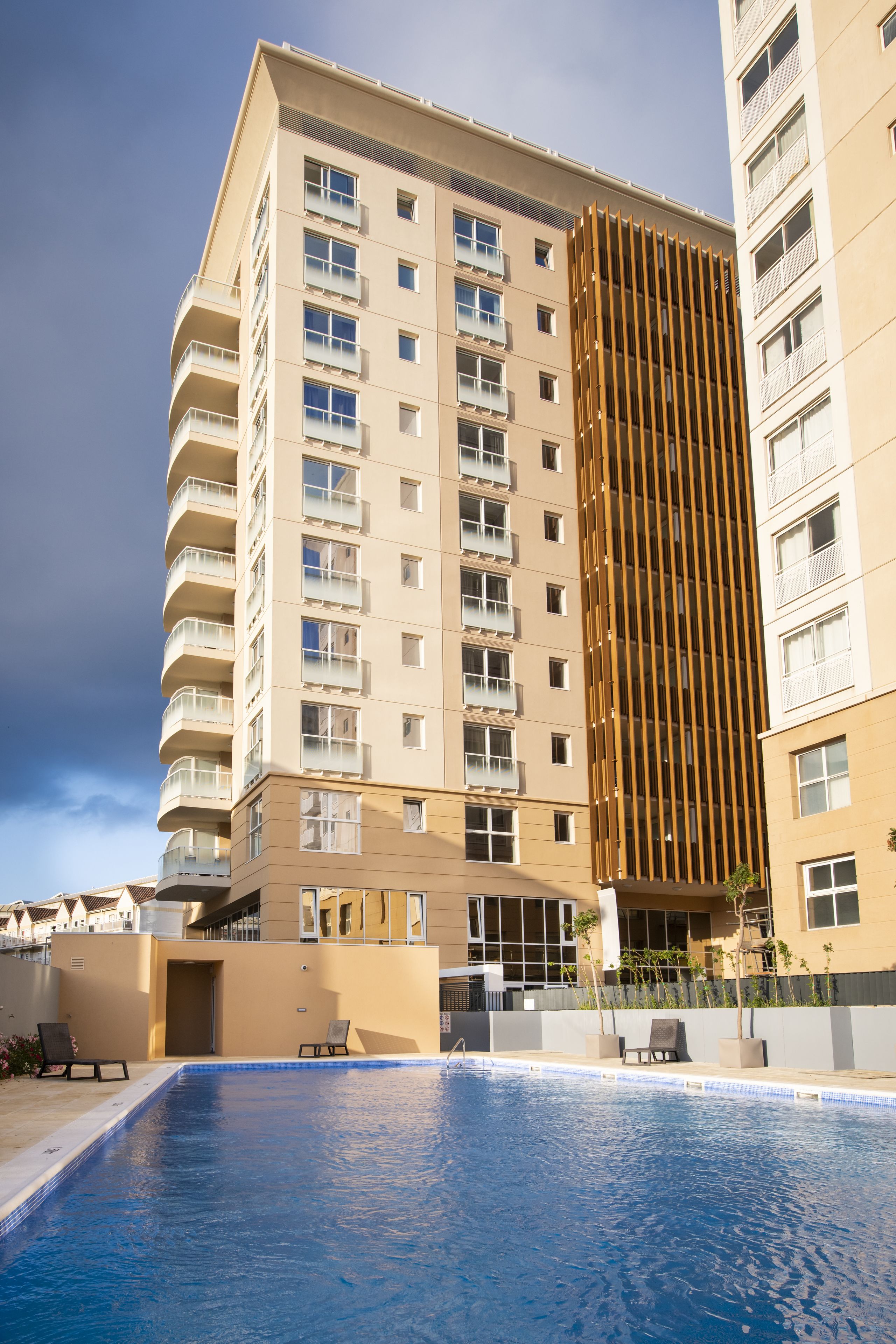 Seasonal outdoor pool