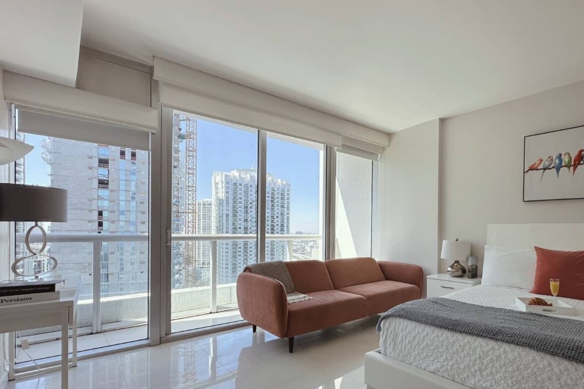 2 habitaciones y sábanas de algodón egipcio