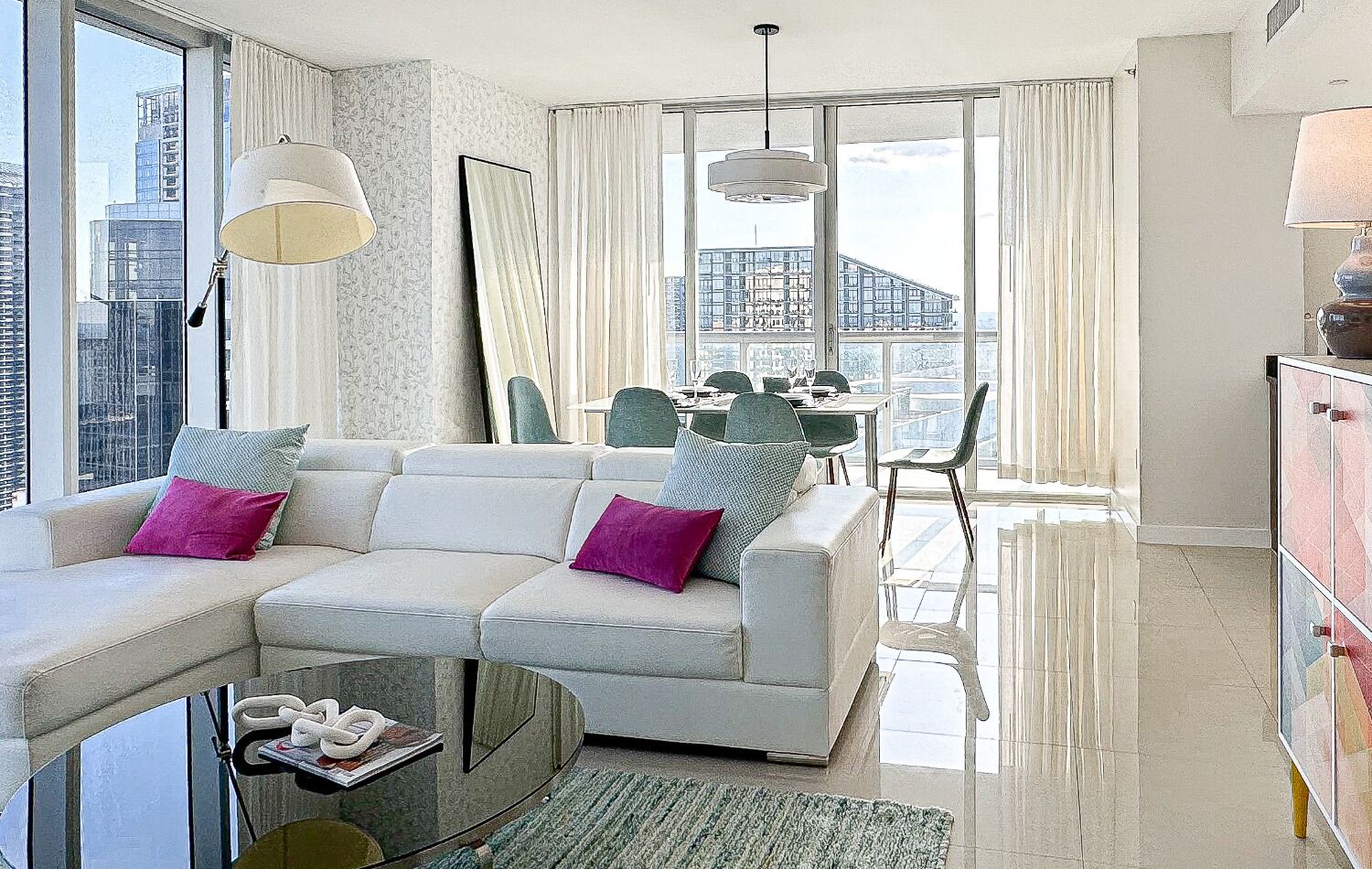 Elite Apartment, 2 Bedrooms | Living area | 50-inch Smart TV with digital channels, TV