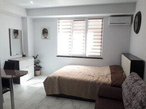Apartment, Nichtraucher | Bügeleisen/Bügelbrett, kostenloses WLAN, Bettwäsche