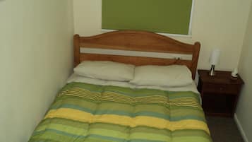 Wi-Fi de cortesia, roupa de cama