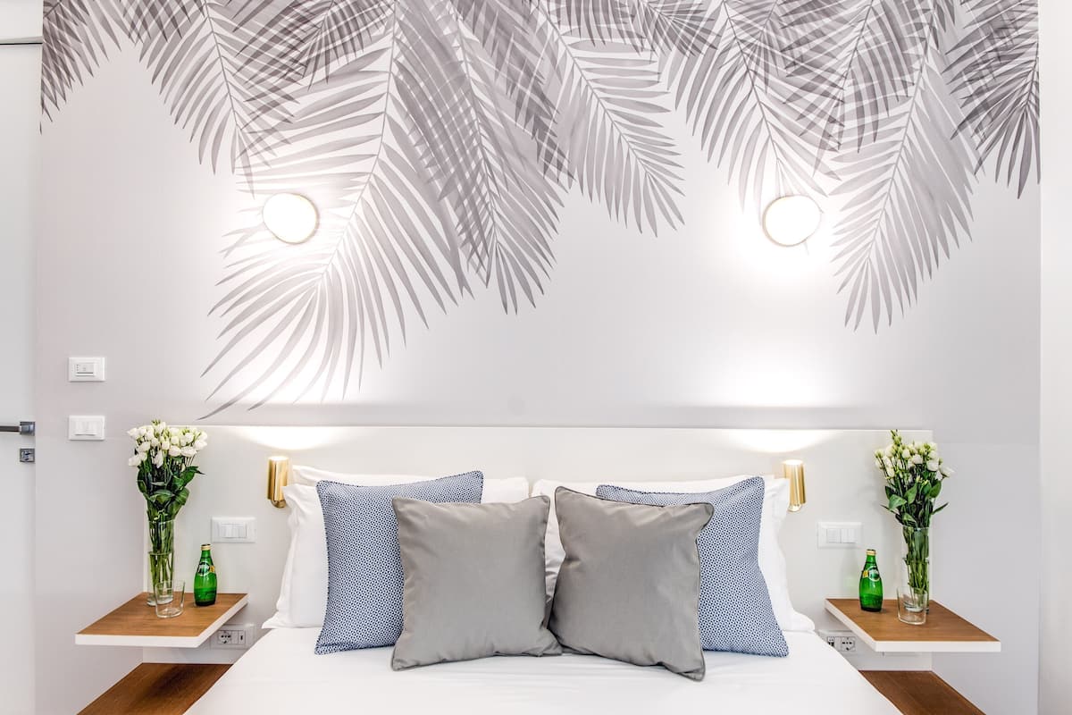Deluxe-Doppelzimmer, 1 Queen-Bett, Nichtraucher | Bettwäsche aus ägyptischer Baumwolle, hochwertige Bettwaren