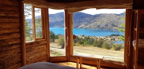 Deluxe Cabin, 2 Bedrooms, 2 Bathrooms, Lake View | View from room - Mallin Colorado Ecolodge (Chile Chico)