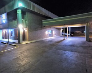 Front of property – evening/night