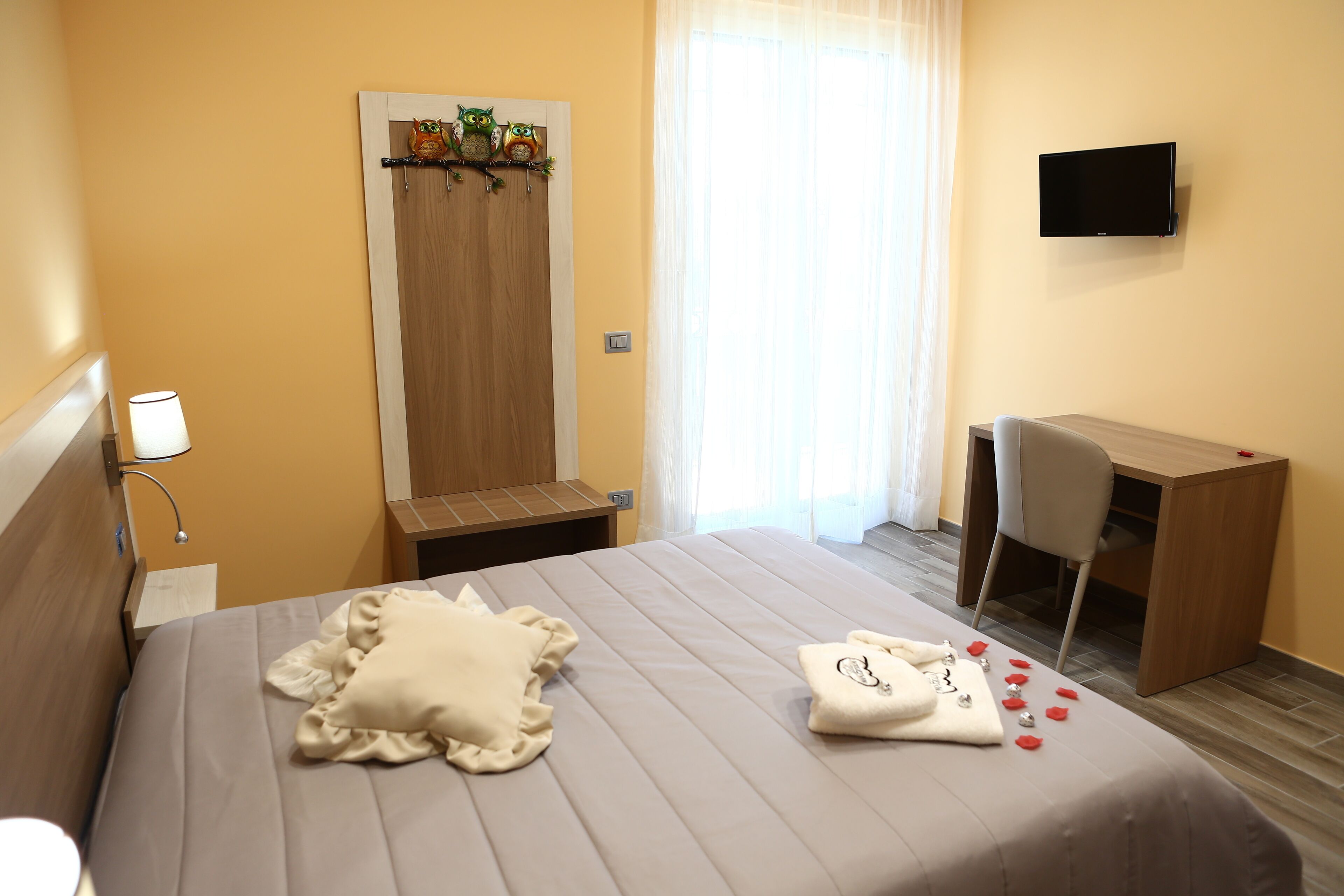 Familienapartment, 2 Schlafzimmer, Balkon, Gartenblick (CALLIOPE) | Ausblick vom Zimmer