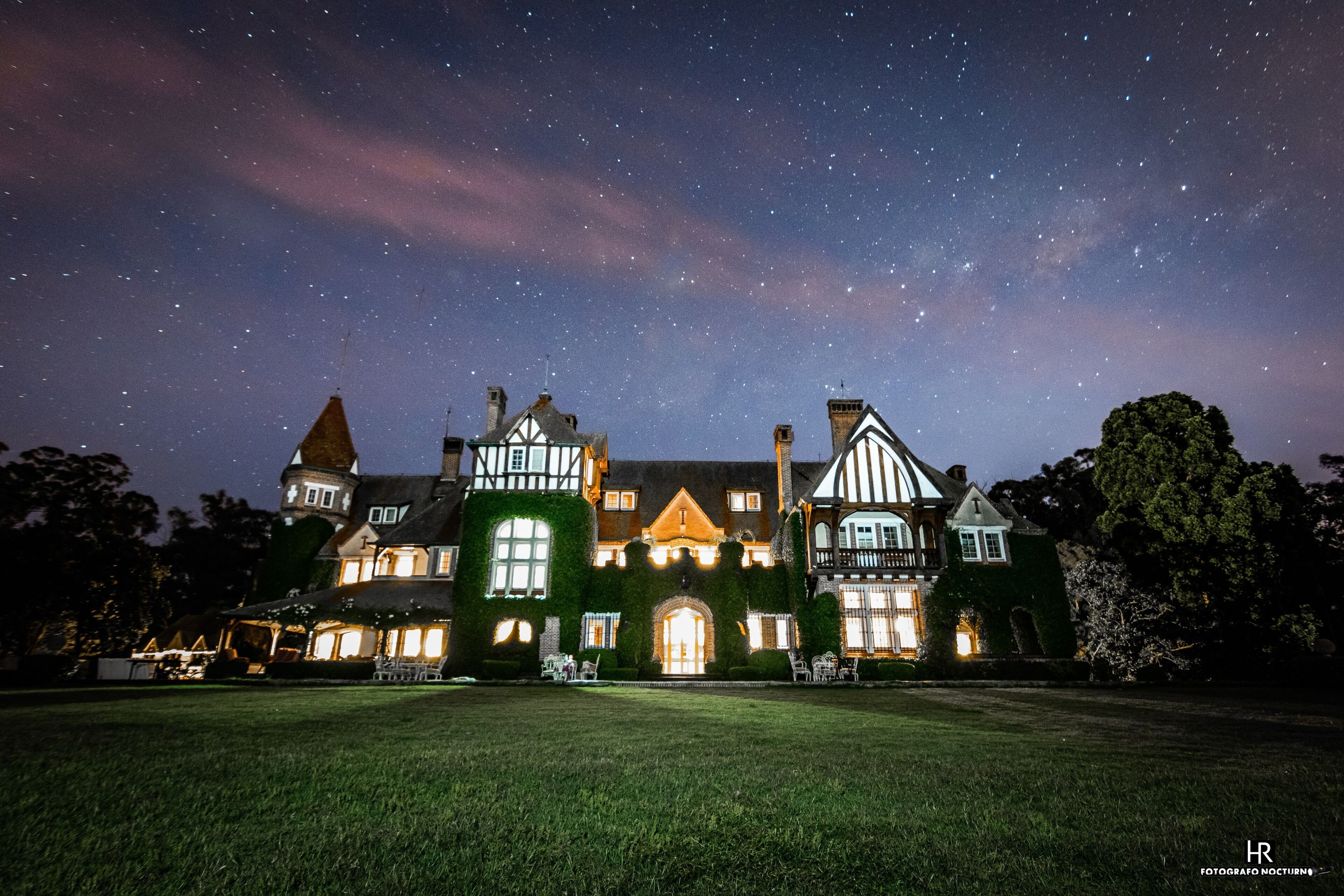 Front of property - evening/night