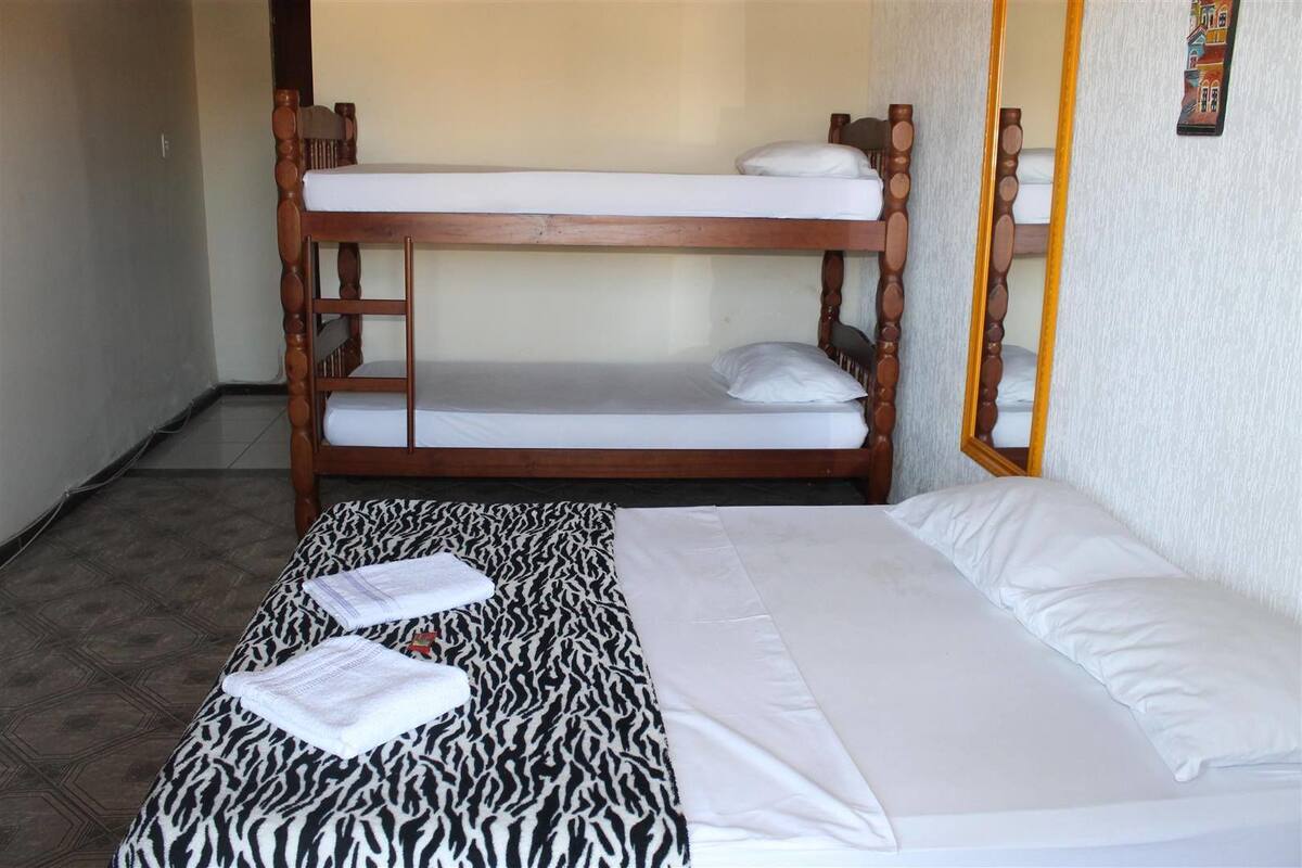 Comfort Quadruple Room, 1 Bedroom | Free WiFi, bed sheets