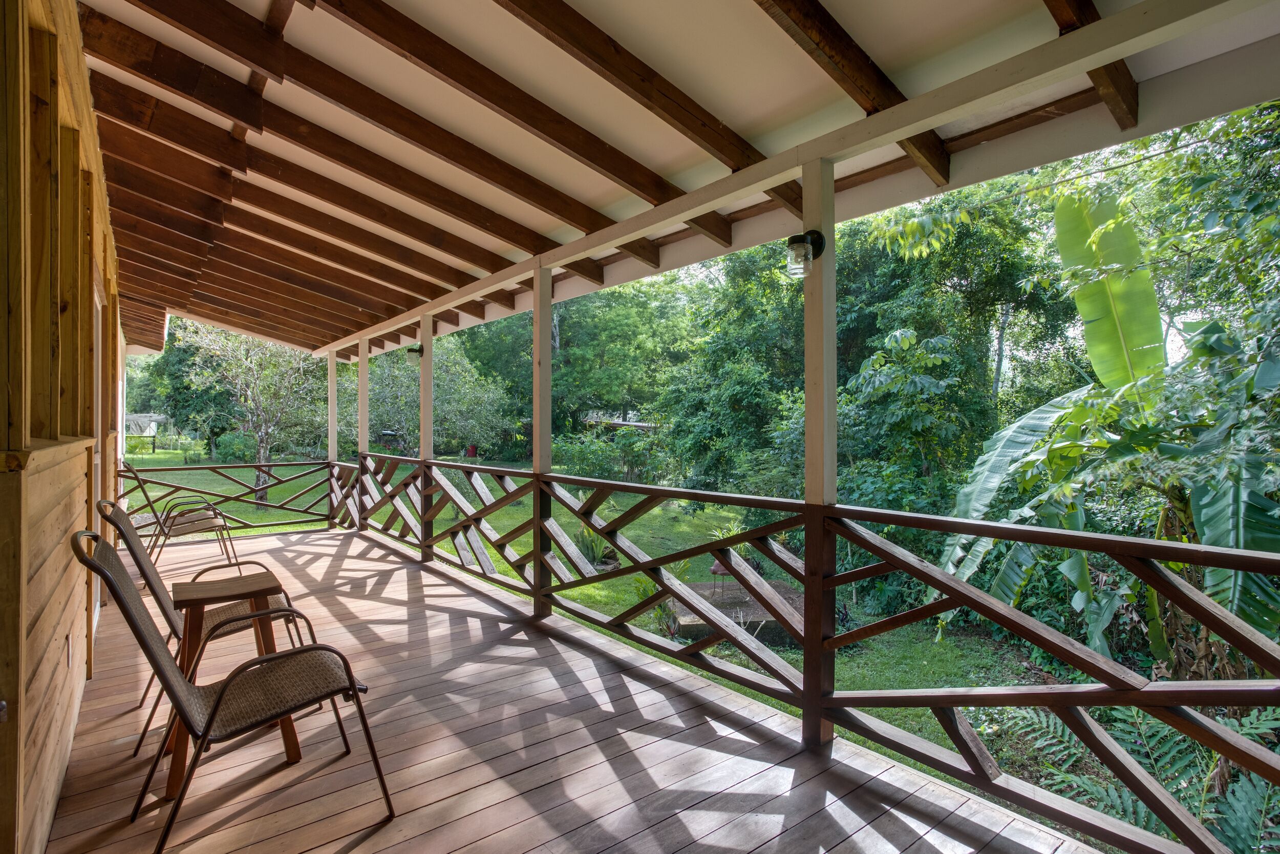 Casa, 2 habitaciones, vista al jardín | Terraza o patio