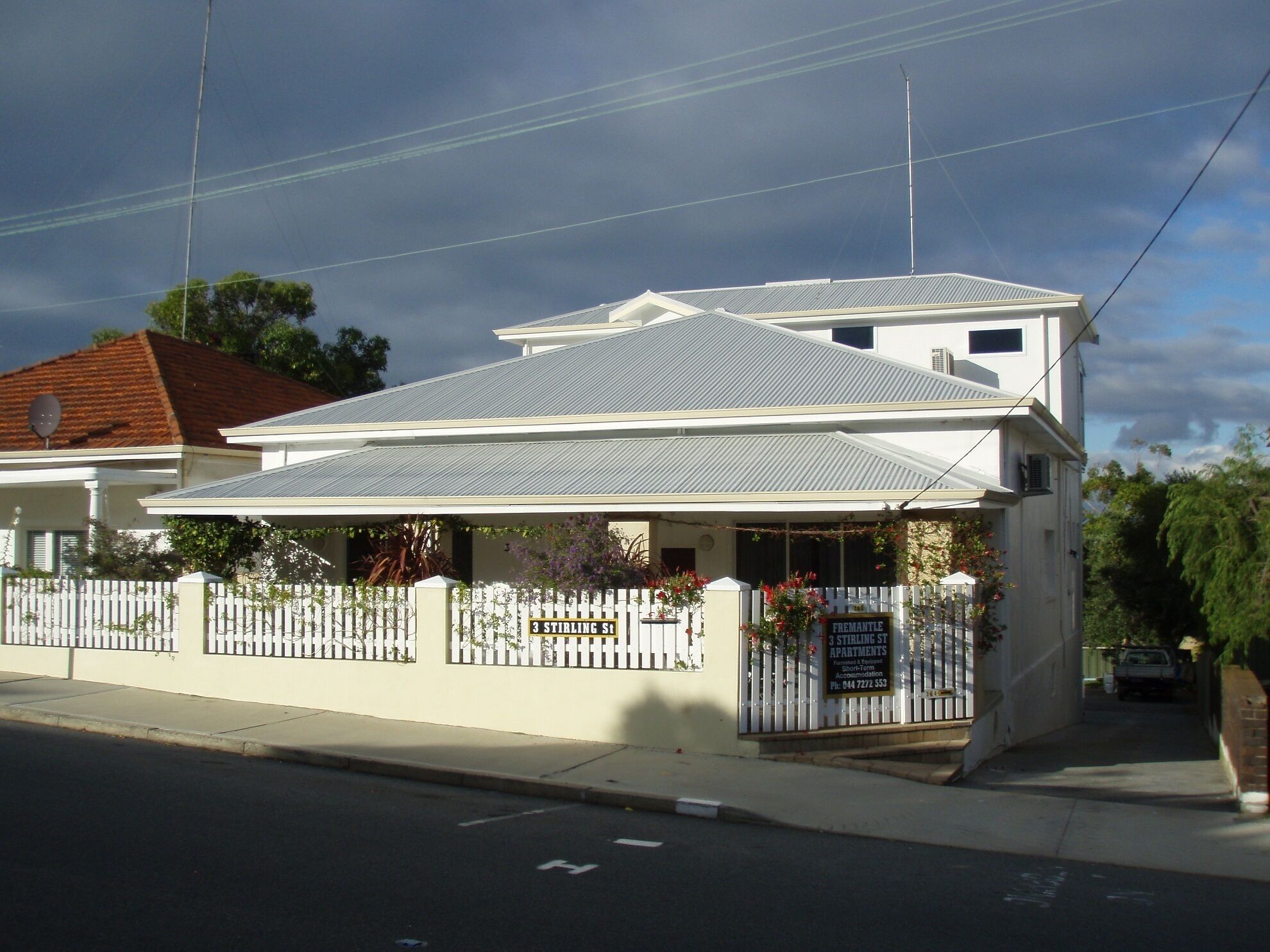 Central, quiet, comfortable first floor 1 bedroom apartment. 