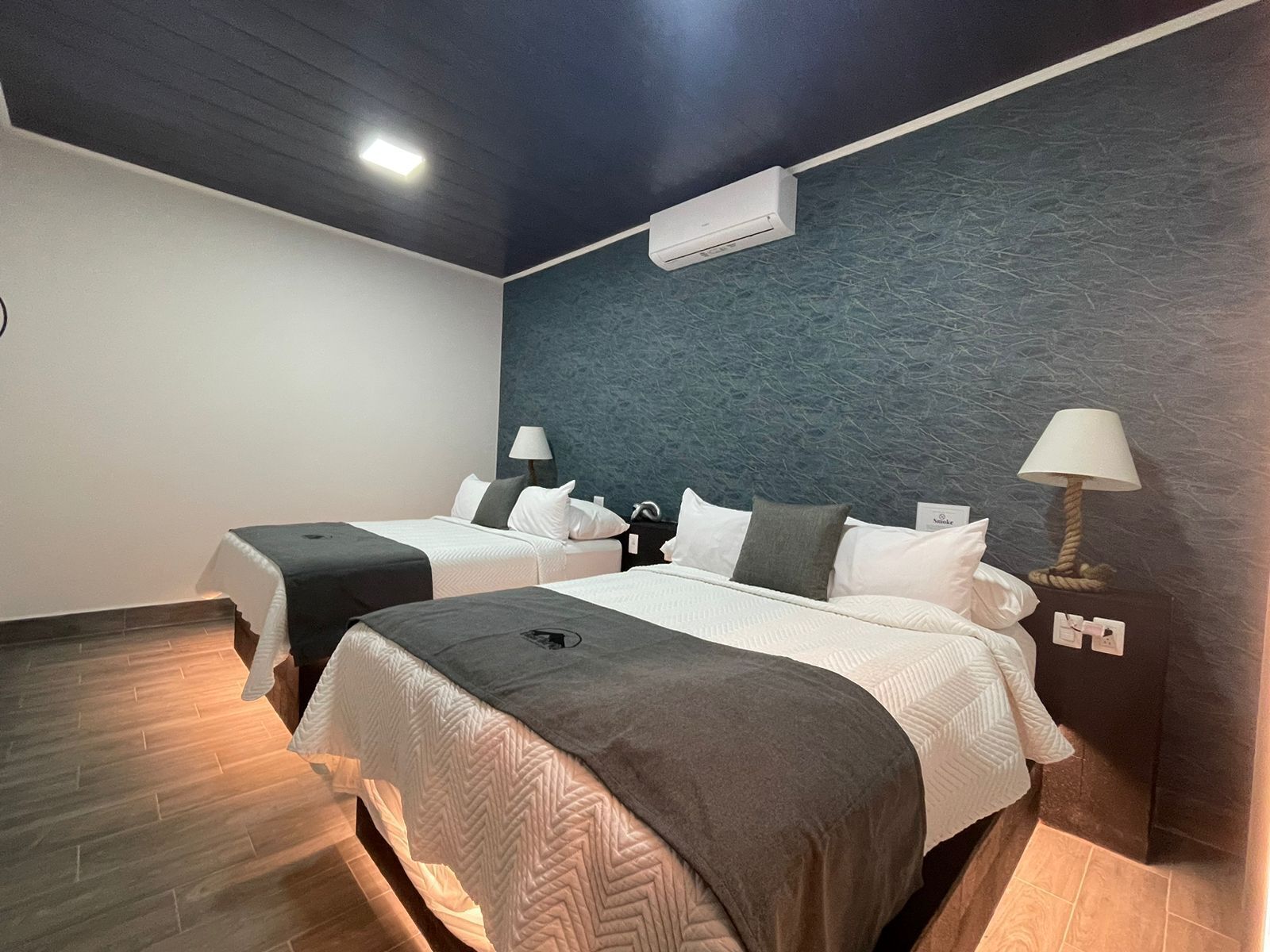 Premium bedding, in-room safe, individually decorated, blackout curtains