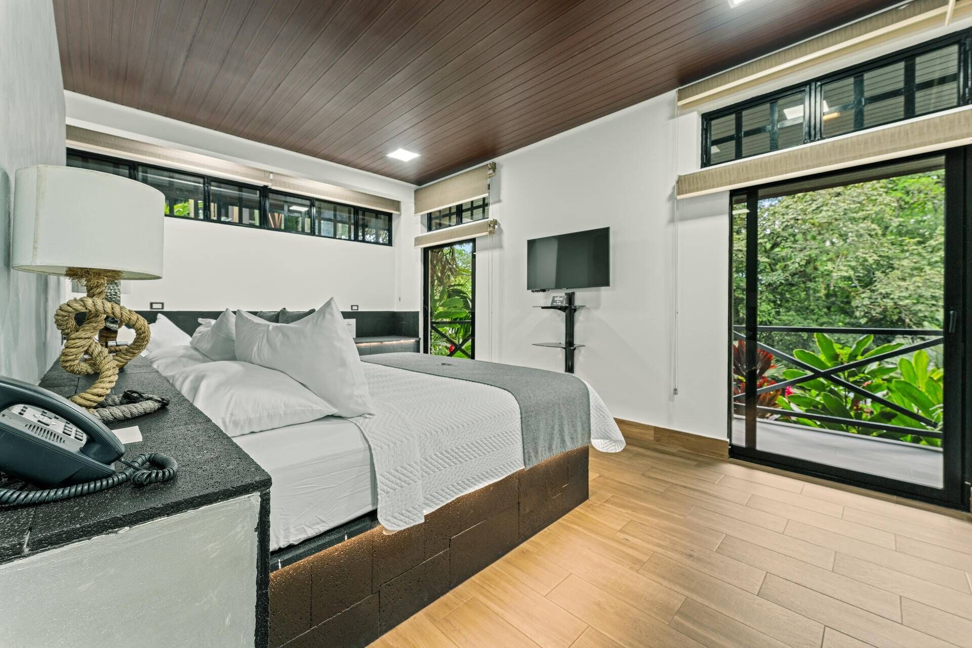 Premium bedding, in-room safe, individually decorated, blackout curtains