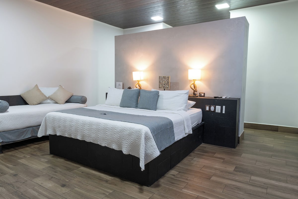 Premium bedding, in-room safe, individually decorated, blackout drapes