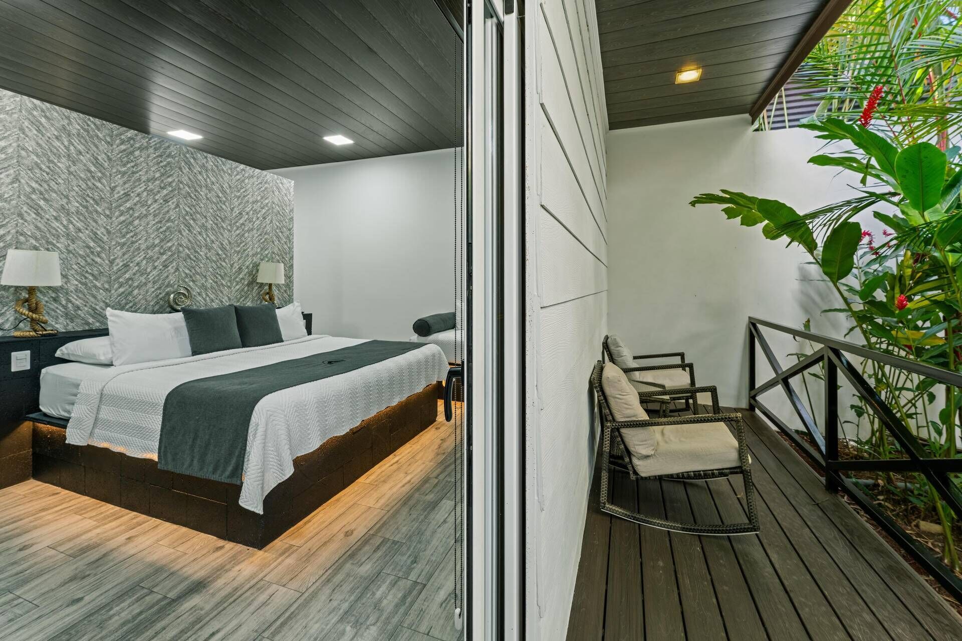 Premium bedding, in-room safe, individually decorated, blackout curtains