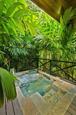 View from room - Hotel Boutique Casa Del Rio (La Fortuna)