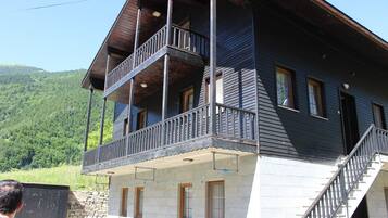 Fassade der Unterkunft