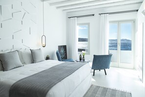 Superior-værelse - havudsigt | Minibar, pengeskab på værelset, individuelt design