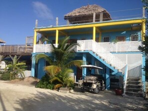 Front of property - Trellis House 2 (Caye Caulker)