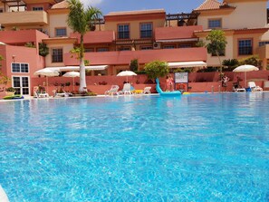 Una piscina climatizada