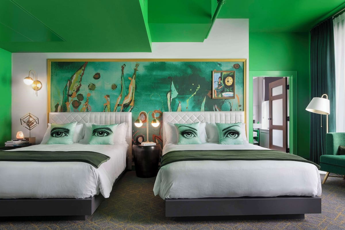 Room, 2 Queen Beds | Egyptian cotton sheets, premium bedding, down comforters, pillowtop beds