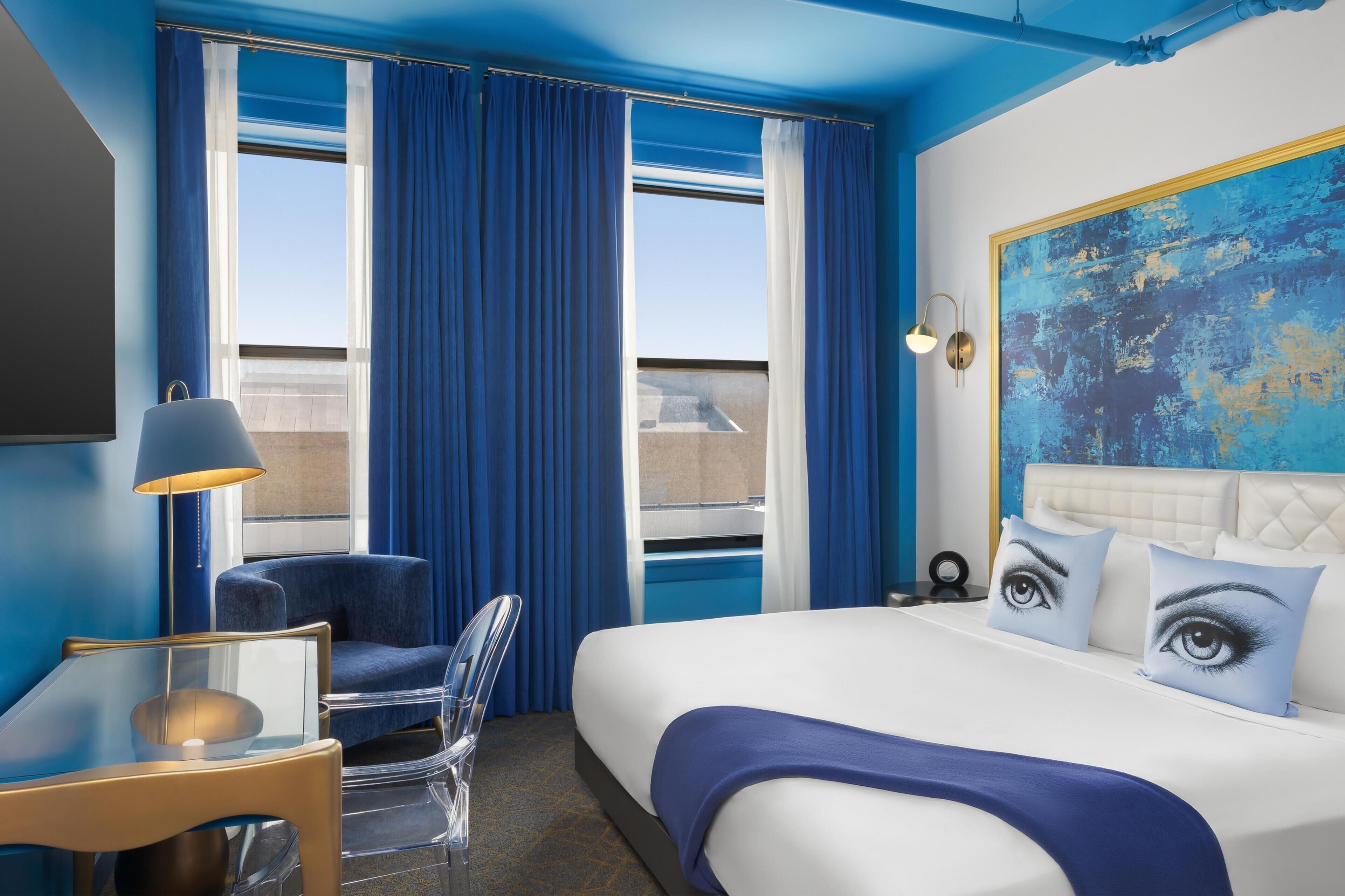 Kamer, 1 queensize bed | Lakens van Egyptisch katoen, luxe beddengoed, donsdekens