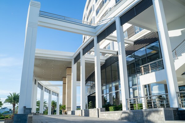 Fassade der Unterkunft