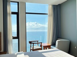 Quarto luxo, vista para o oceano | Vista do quarto