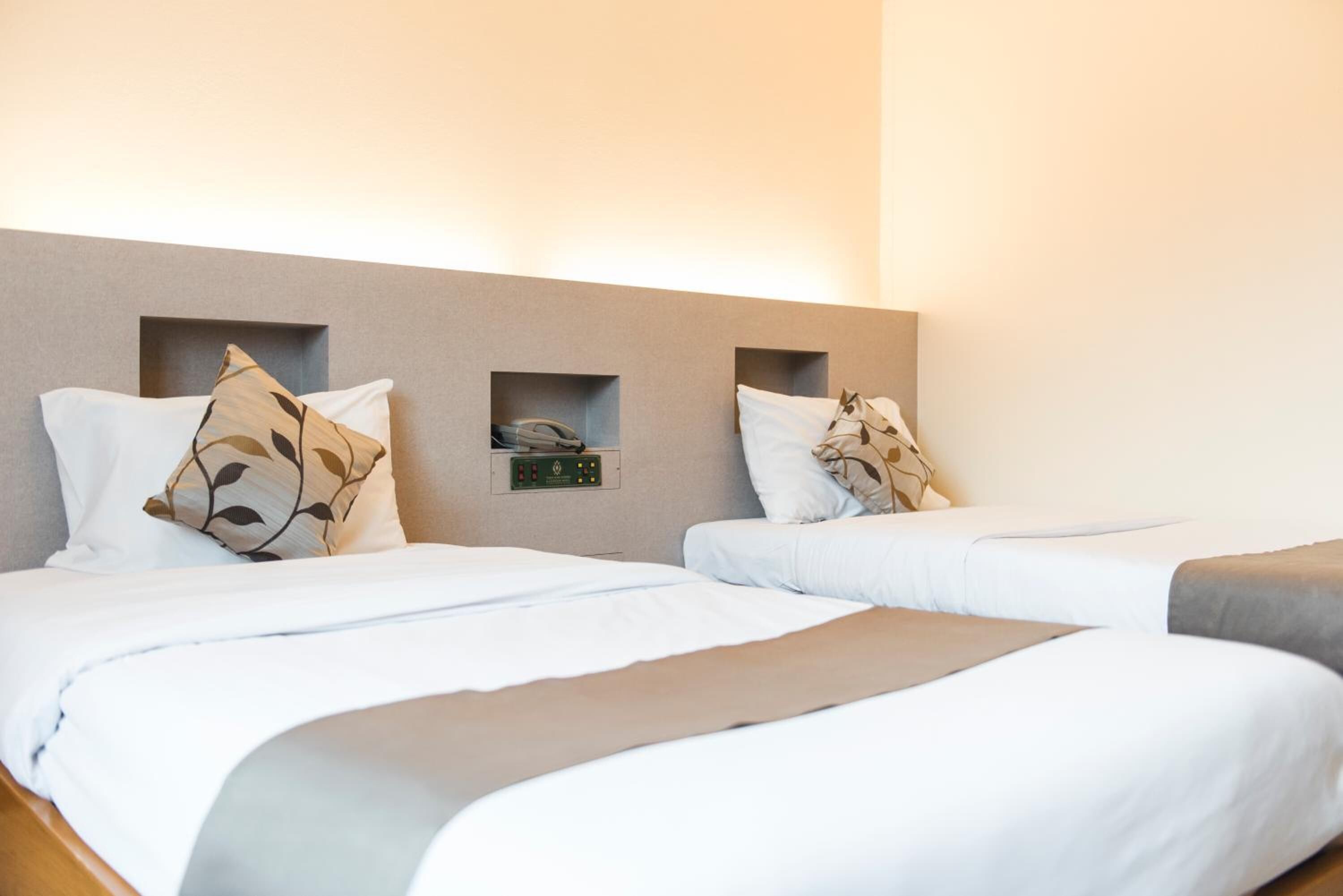 Minibar, desk, blackout drapes, free WiFi