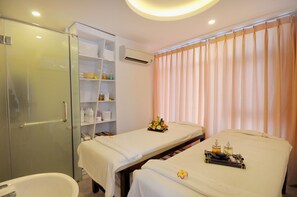 Sauna, body treatments, Thai massages, body wraps, body scrubs, facials