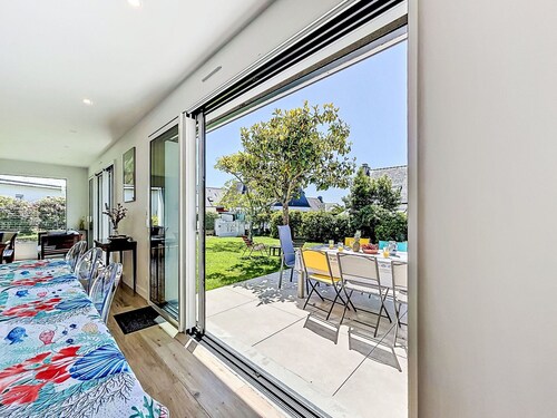 Wonderful private villa for 8 people with WIFI, TV, terrace and pets allowed