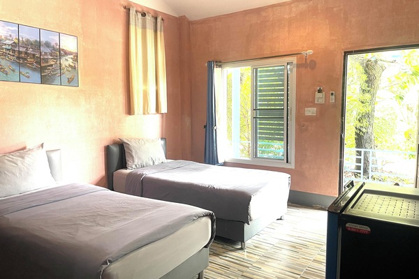 Quarto duplo básico | Wi-Fi de cortesia