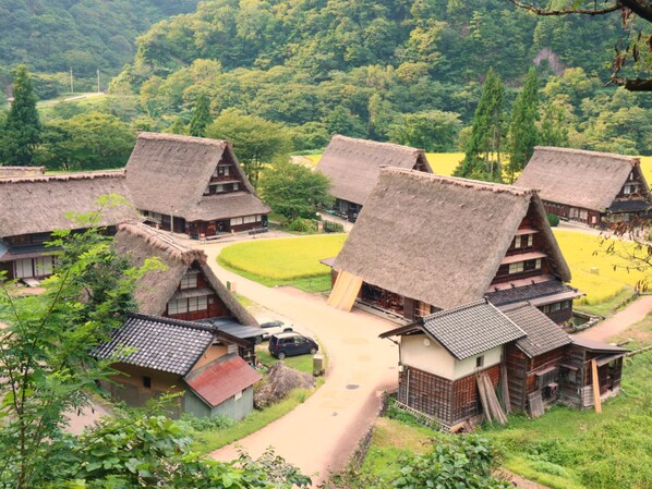 Land view from property - Gokayama Ryokan Yoshinoya (Nanto)