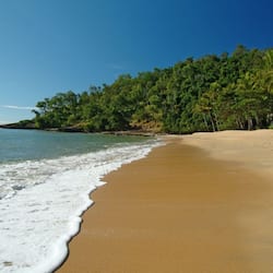 On the beach, white sand, fishing