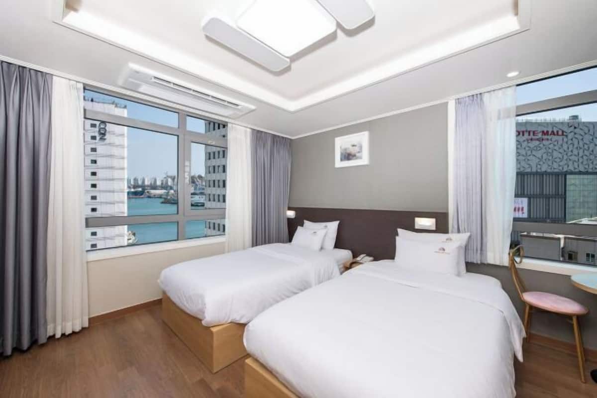 1 Schlafzimmer, Minibar, Verdunkelungsvorhänge, schallisolierte Zimmer