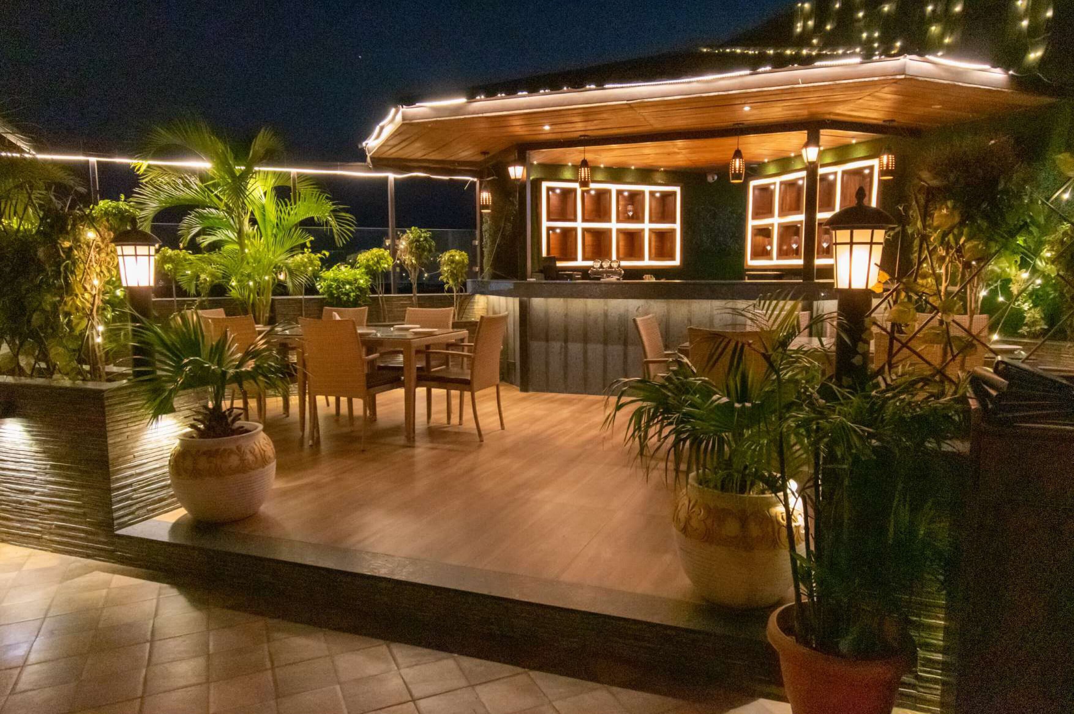 Rooftop terrace