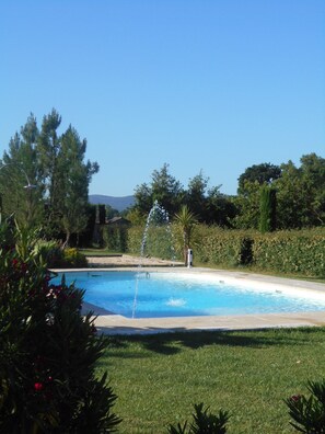 Seasonal outdoor pool