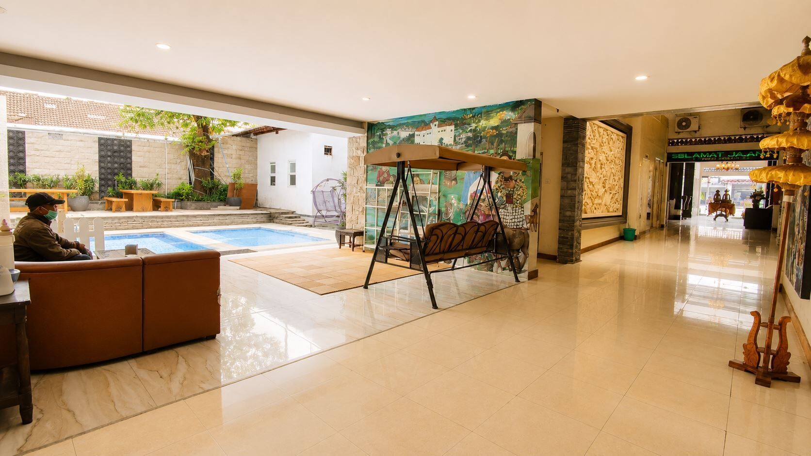 Zitruimte lobby