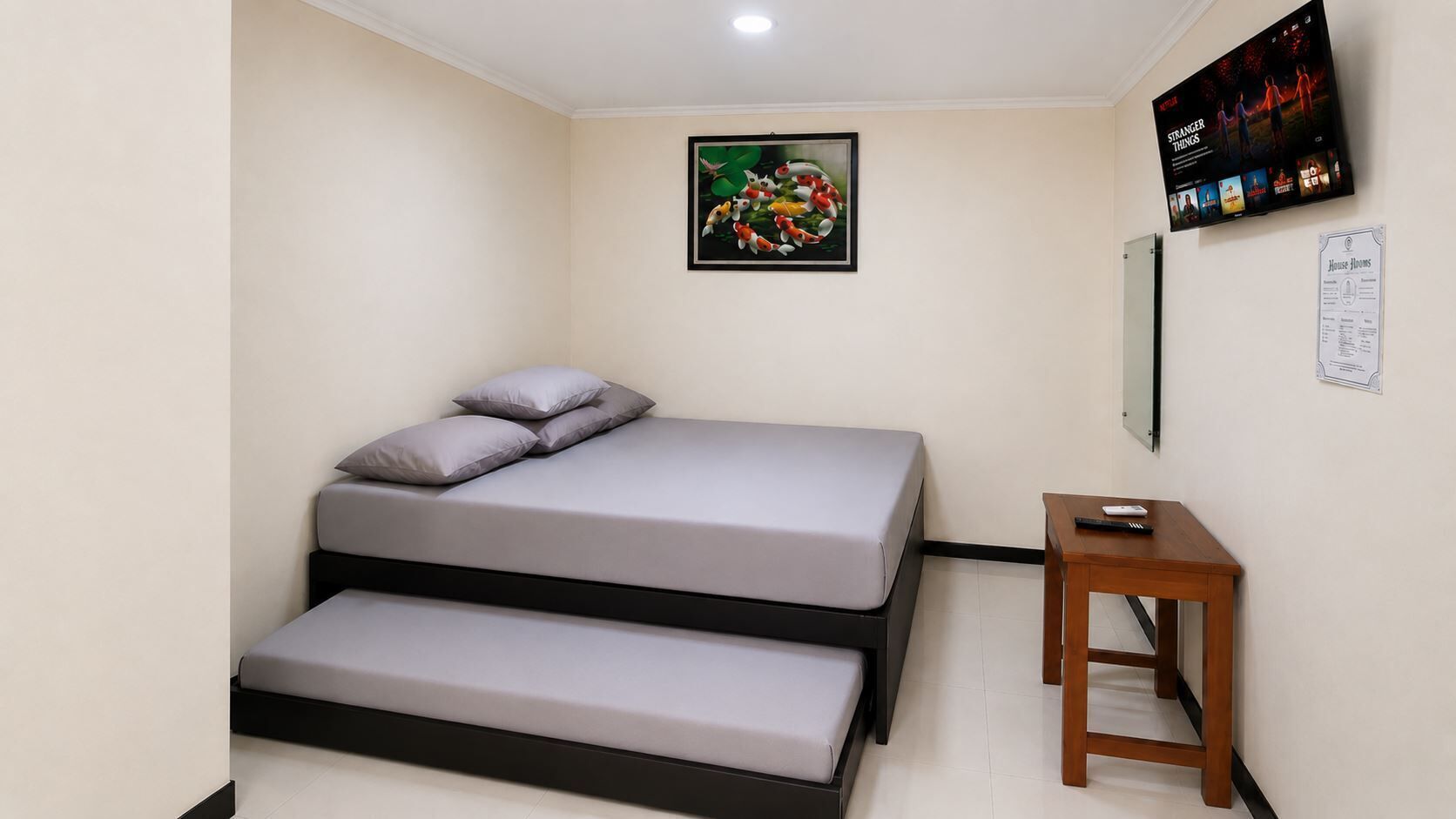 Habitación doble superior | Wifi gratis y ropa de cama 