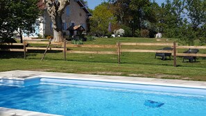 Seasonal outdoor pool - Chambres d'hôtes d'Hias (Angoumé)