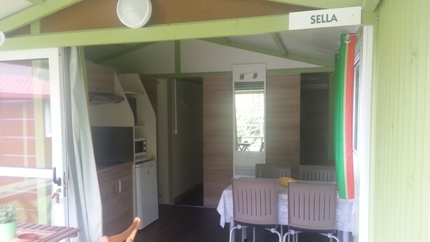 Bungalow, 2 Bedrooms, Terrace | Living area - Camping Covadonga (Cangas de Onis)